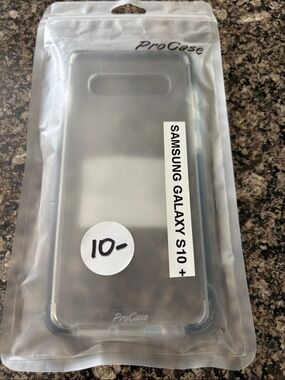 ProCase Samsung Galaxy S10+ Matte Black Protective Case